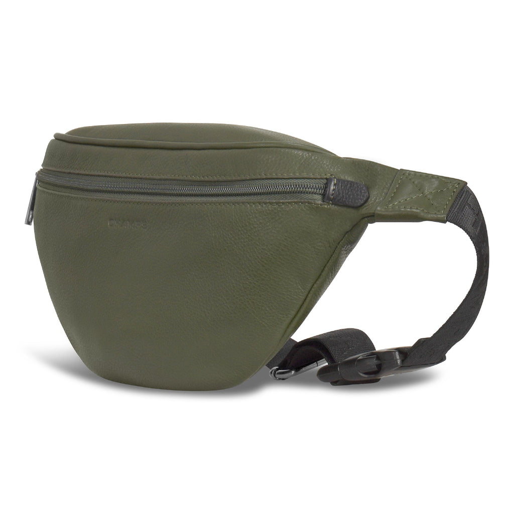 Onyx / Leather Waist-Pack