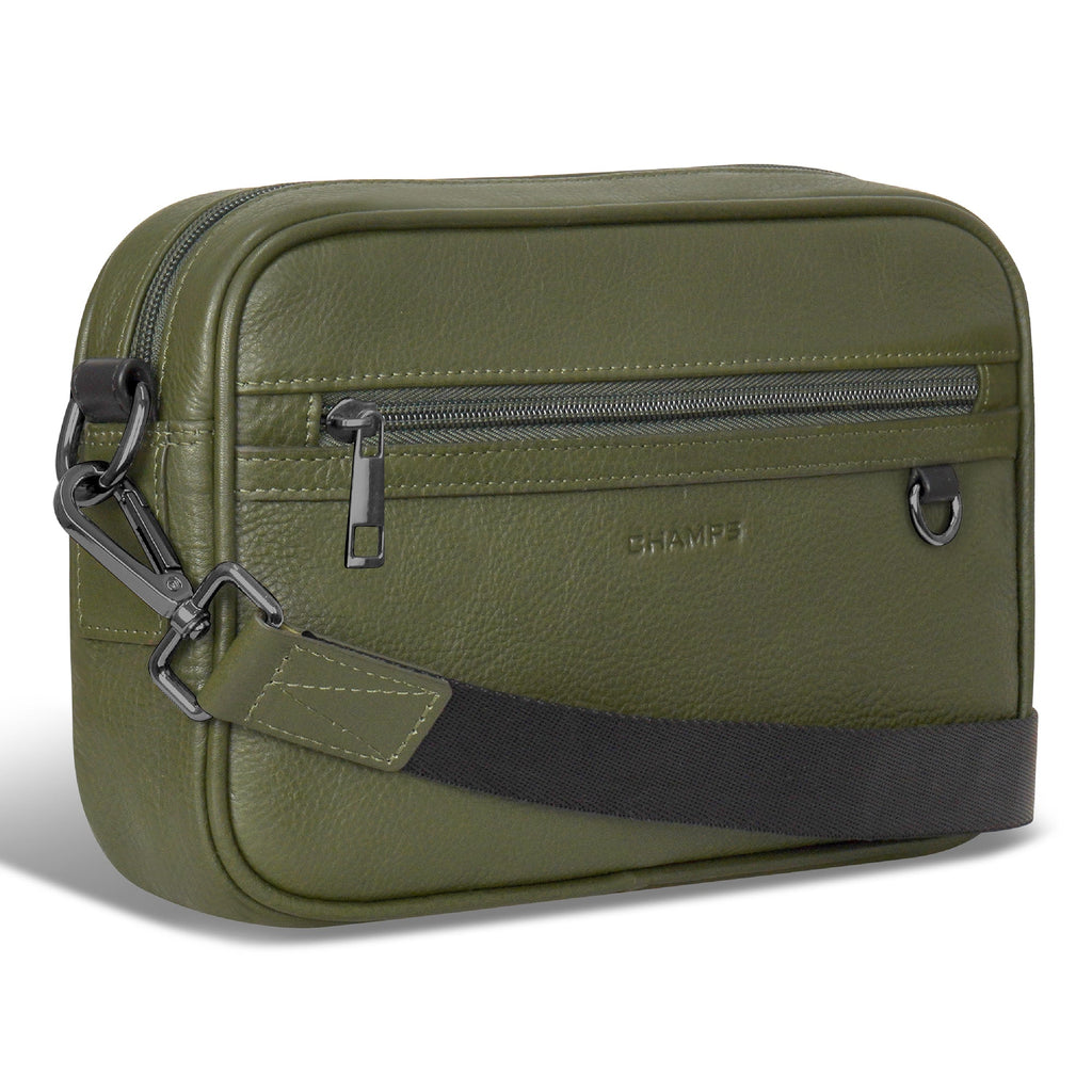 Onyx / Leather Camera Bag