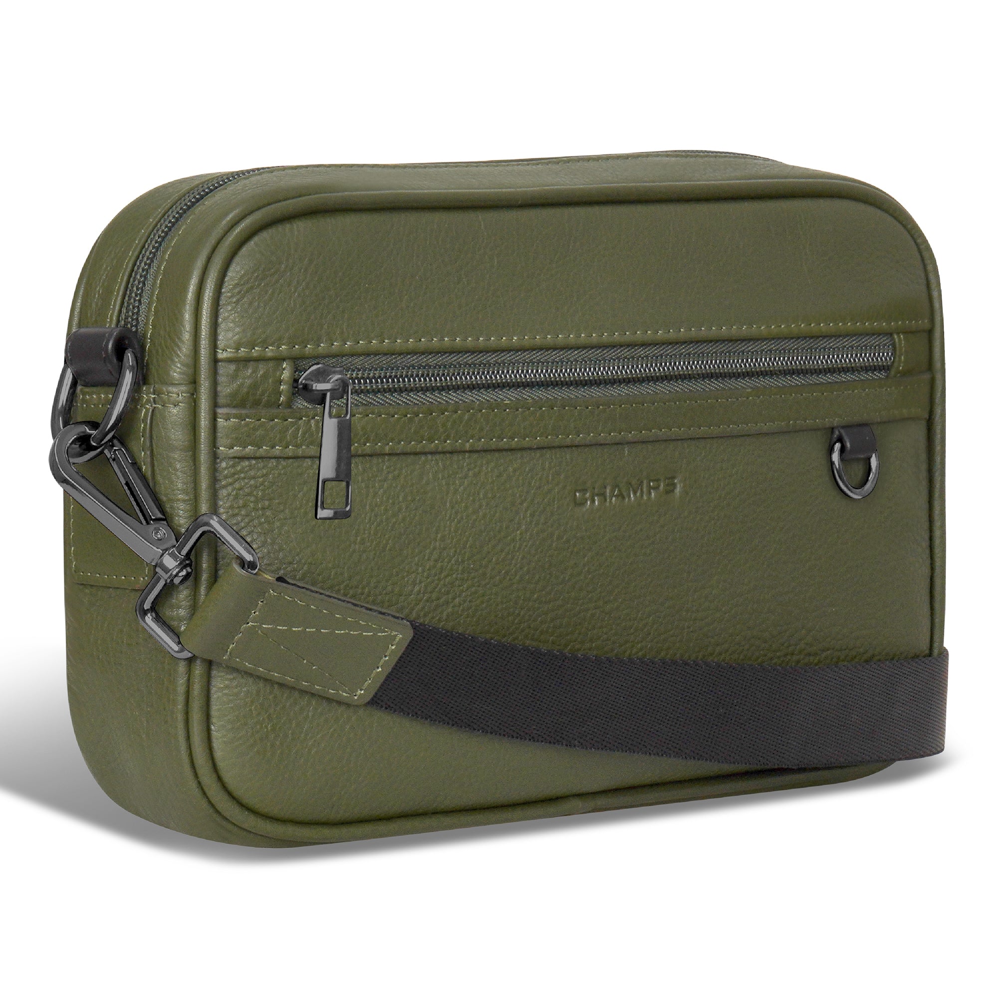 Onyx / Leather Camera Bag