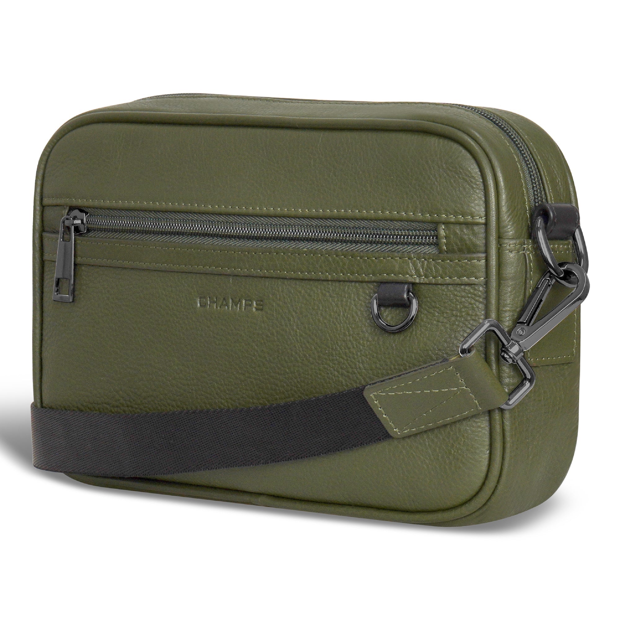 Onyx / Leather Camera Bag