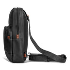 Onyx / Leather Sling Bag