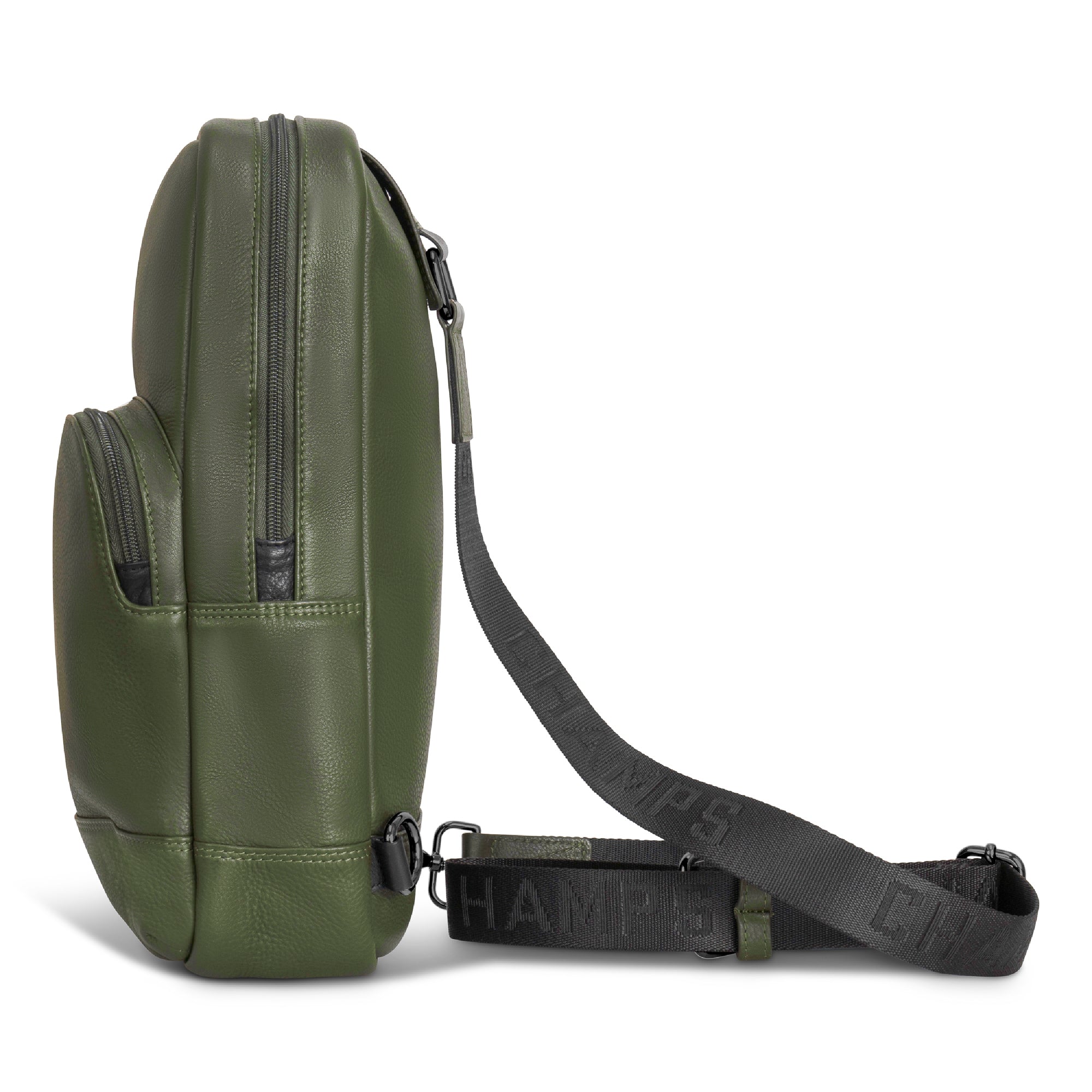 Onyx / Leather Sling Bag