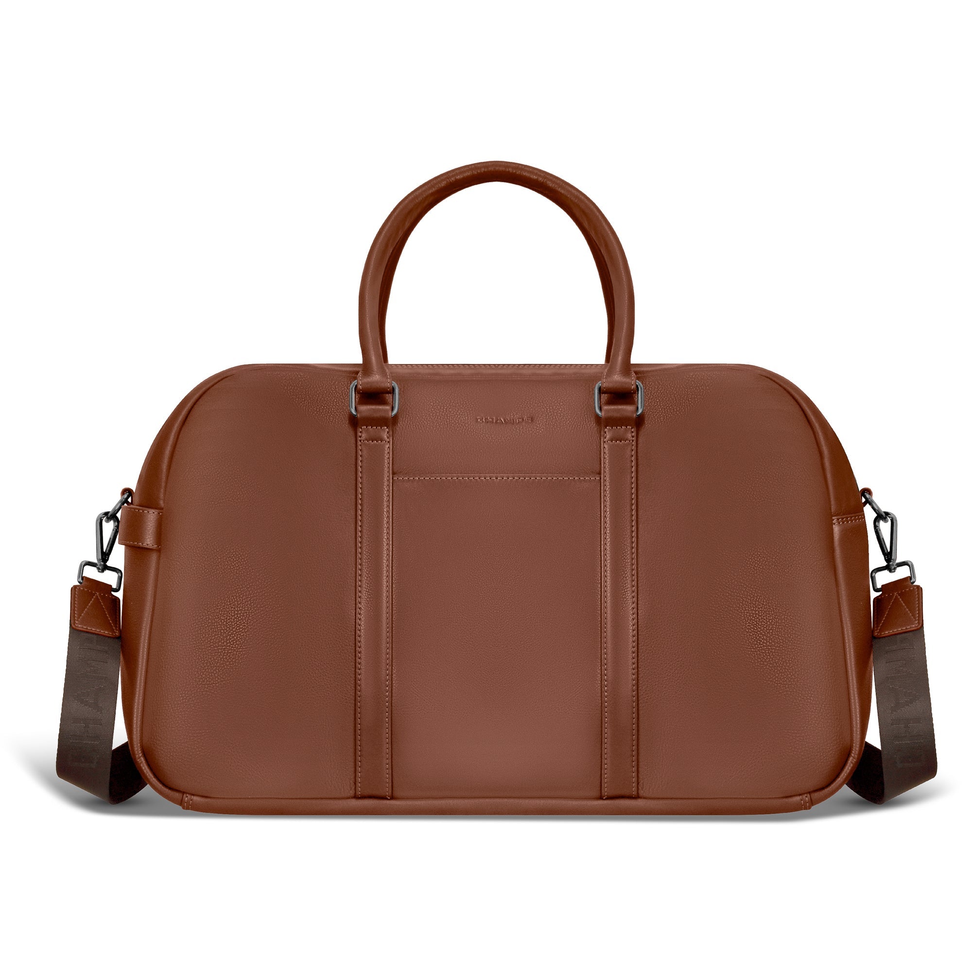 Onyx / Leather Duffle Bag