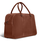 Onyx / Leather Duffle Bag
