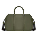 Onyx / Leather Duffle Bag