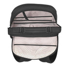 Onyx / Leather Compact Backpack
