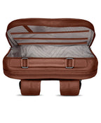 Onyx / Leather Compact Backpack