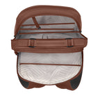 Onyx / Leather Compact Backpack