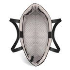 Onyx / Leather Vertical Tote