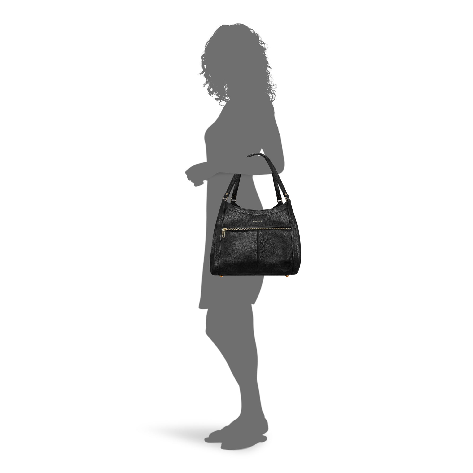 Gala / Leather Hobo Bag