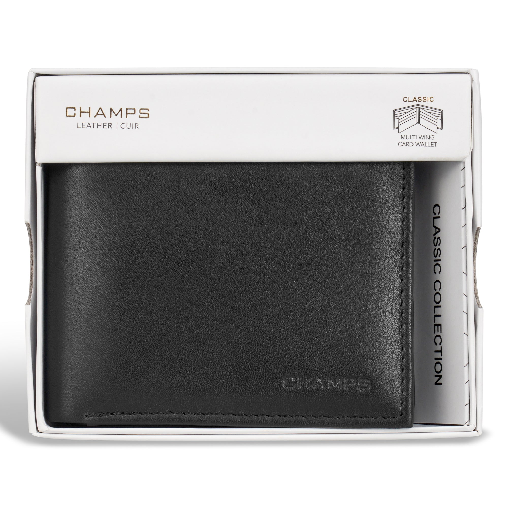 Classic / Leather Multi-Wing Card Wallet