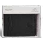 Champs Onyx / Leather Access Center Wing Wallet
