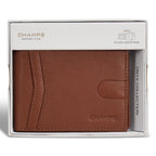 Champs Onyx / Leather Access Center Wing Wallet