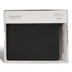 Onyx / Leather Zip Bi-Fold Wallet